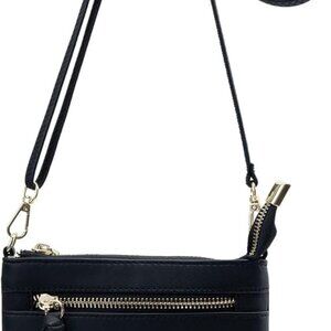 Women's Faux Leather Crossbody Purse Small Lightweight Travel Bag adjustable str